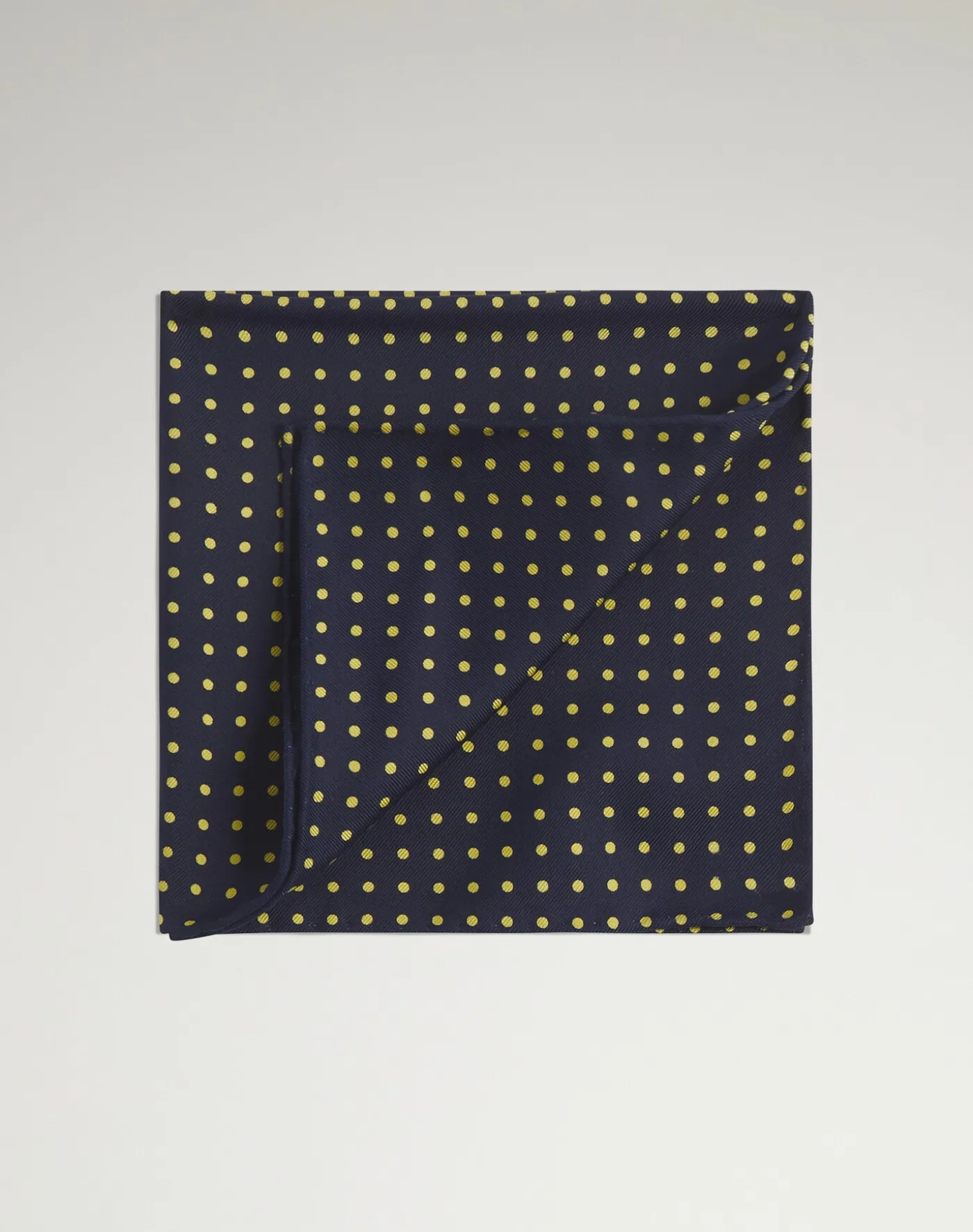 Screen Printed Polka Dot Pocket Square