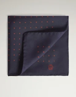 Silk Archive Neats Printed Pocket Square