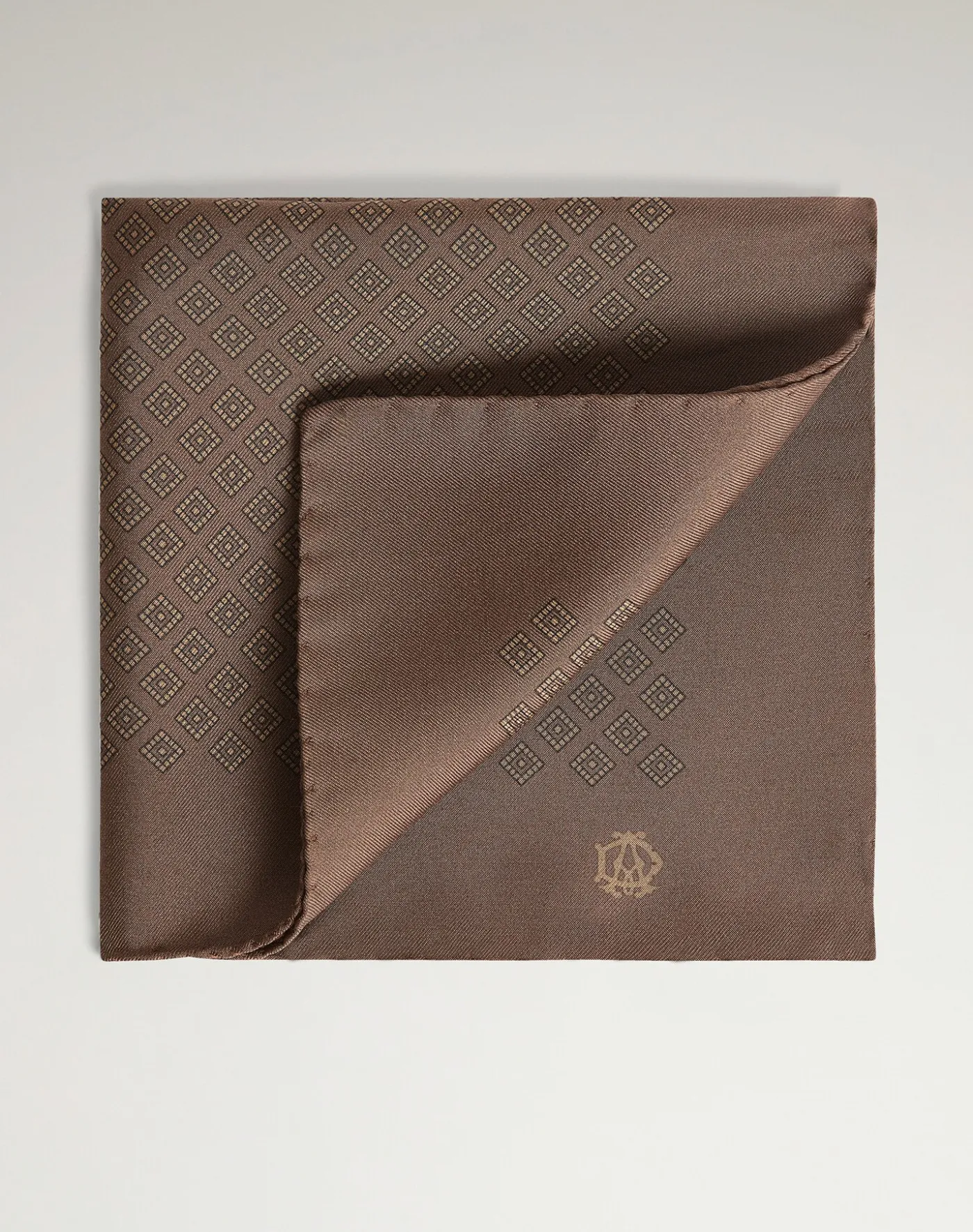 Silk Diamond Neats Printed Pocket Square