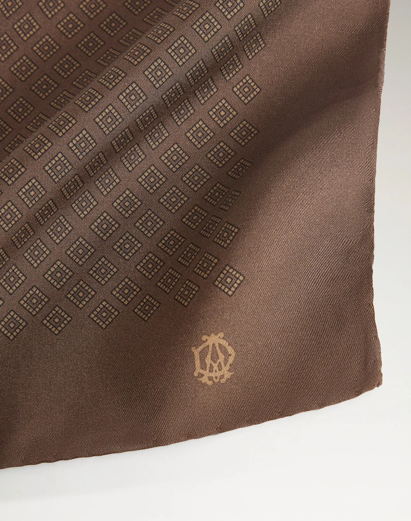Silk Diamond Neats Printed Pocket Square