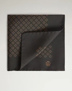 Silk Diamond Neats Printed Pocket Square