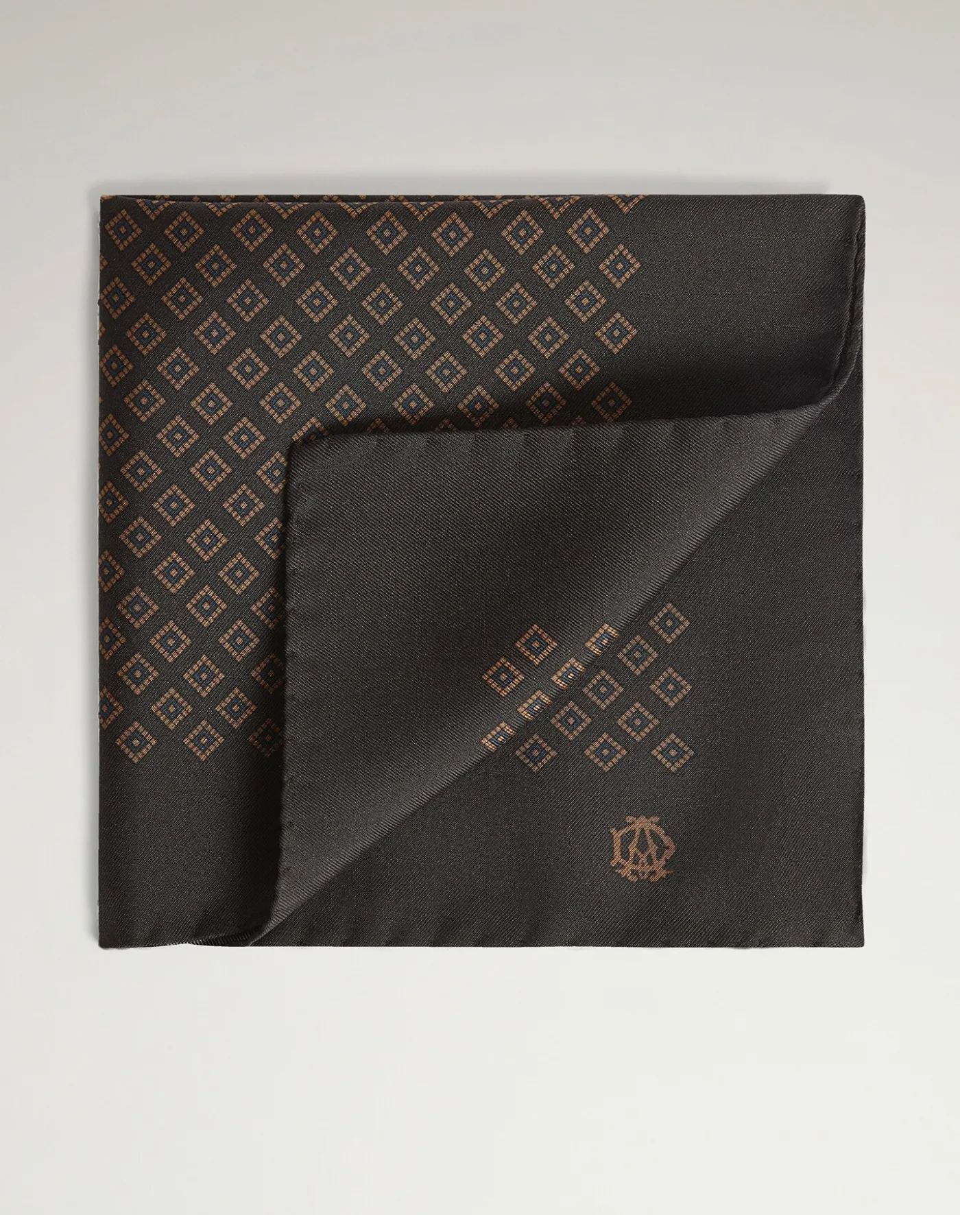 Silk Diamond Neats Printed Pocket Square