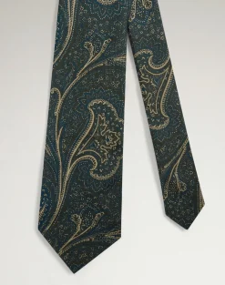 Silk Large Paisley Tie