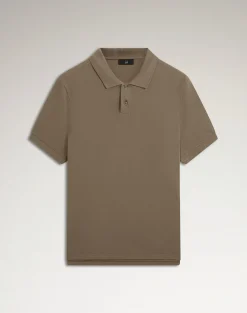 Silk Pique Short Sleeve Polo