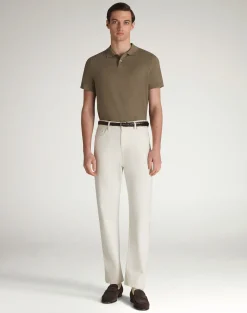Silk Pique Short Sleeve Polo