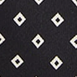 Silk Square Motif Printed Tie