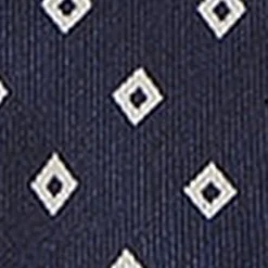 Silk Square Motif Printed Tie