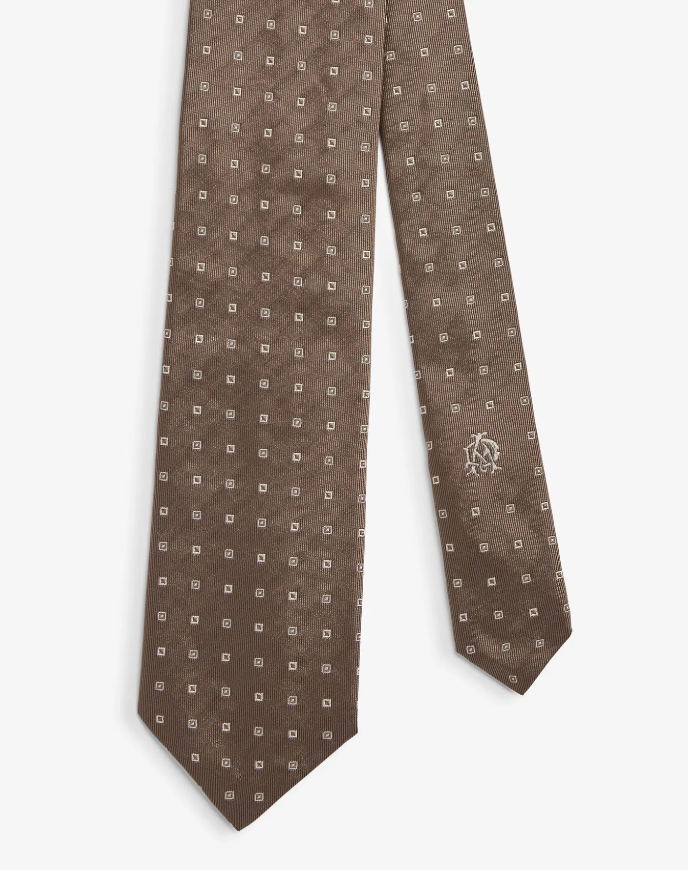 Silk Square Neats Woven Tie 8.5cm
