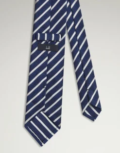 Silk Stripe Grenadine Woven Tie