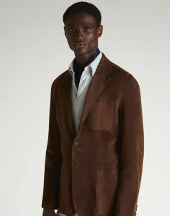 Suede Blazer