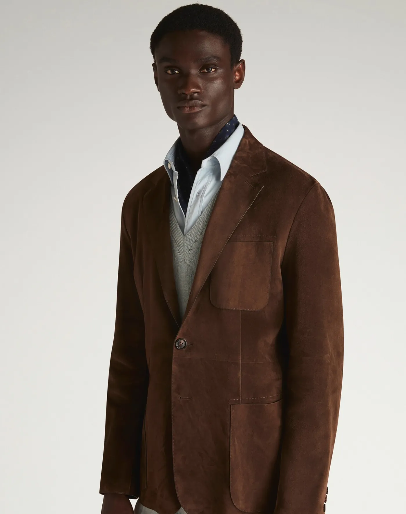 Suede Blazer