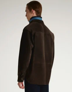 Suede Cashmere Overshirt