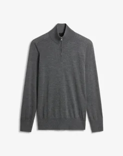 Superfine Cashmere 1/4 Zip Jumper