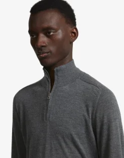 Superfine Cashmere 1/4 Zip Jumper