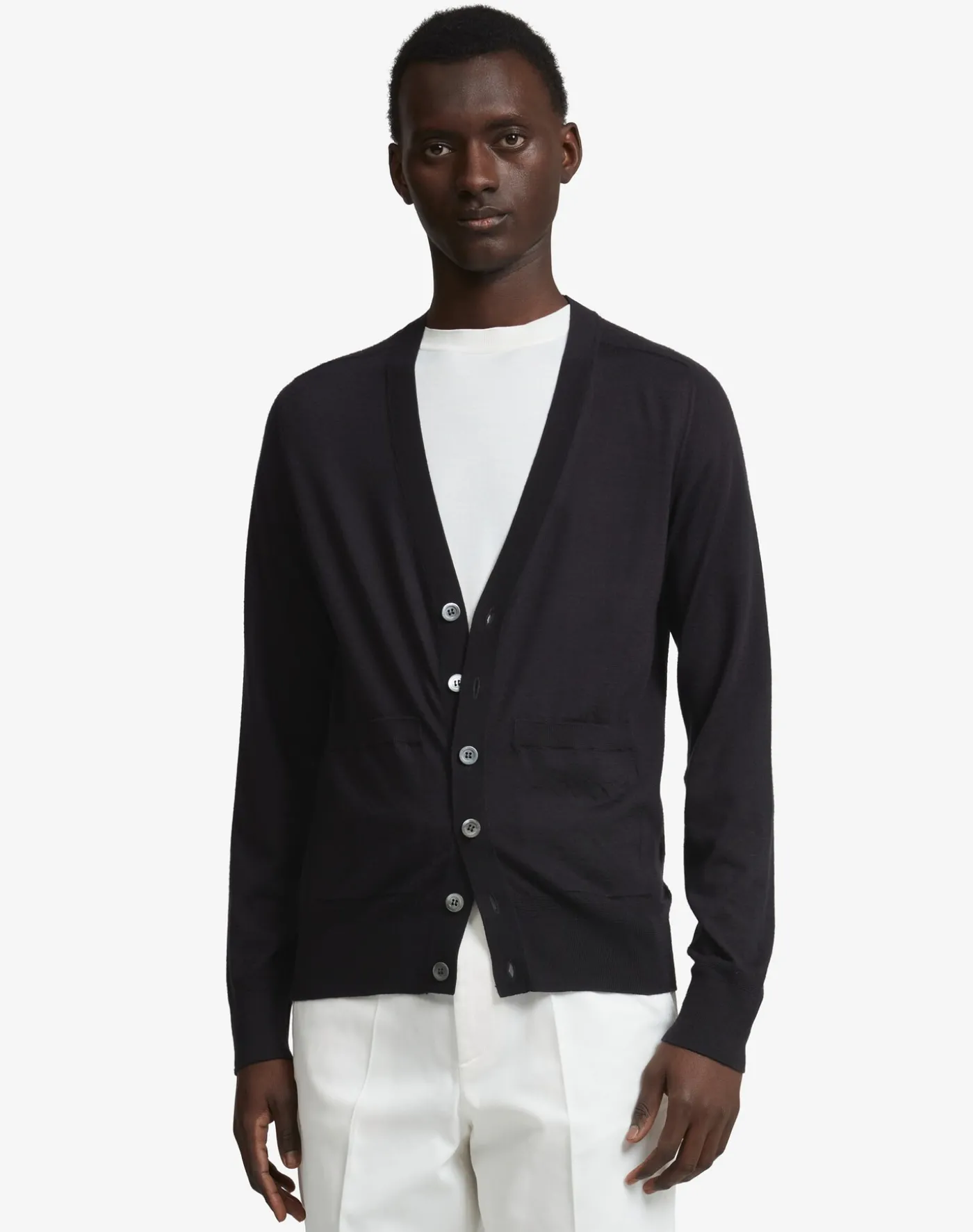 Superfine Cashmere Cardigan