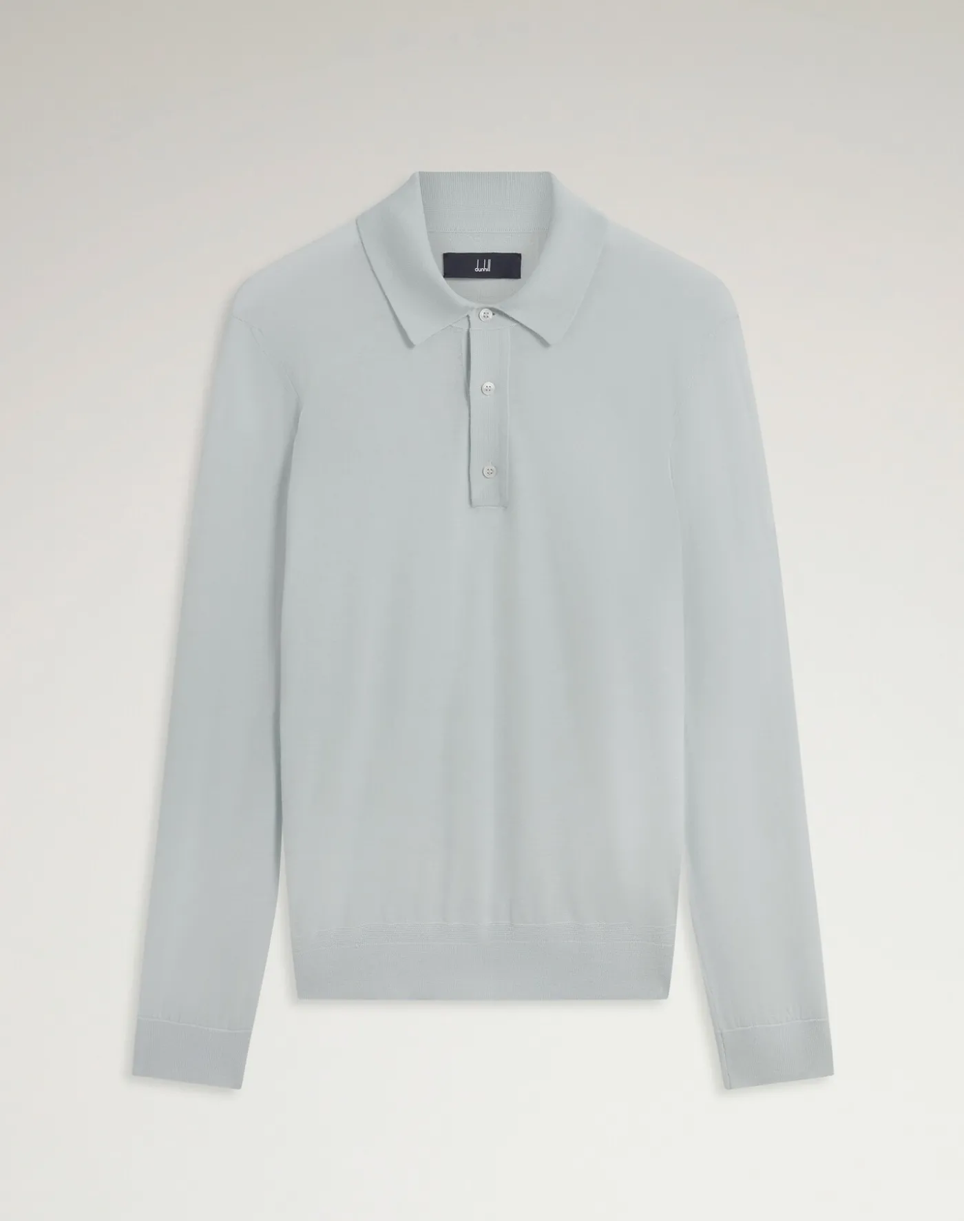 Superfine Cashmere Long Sleeve Polo