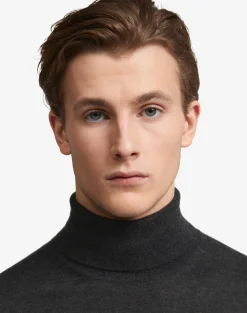 Superfine Cashmere Roll Neck Jumper