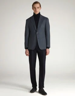 Superfine Merino Wool Flannel Cavendish Jacket