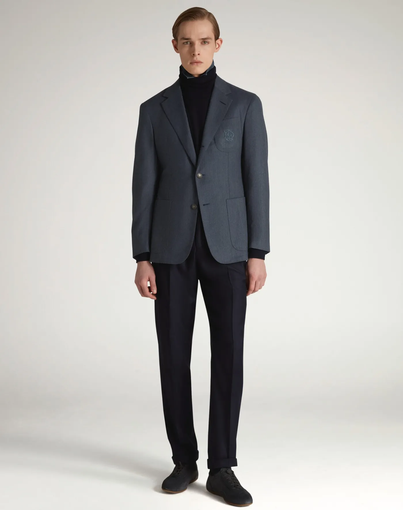 Superfine Merino Wool Flannel Cavendish Jacket