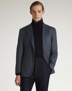 Superfine Merino Wool Flannel Cavendish Jacket