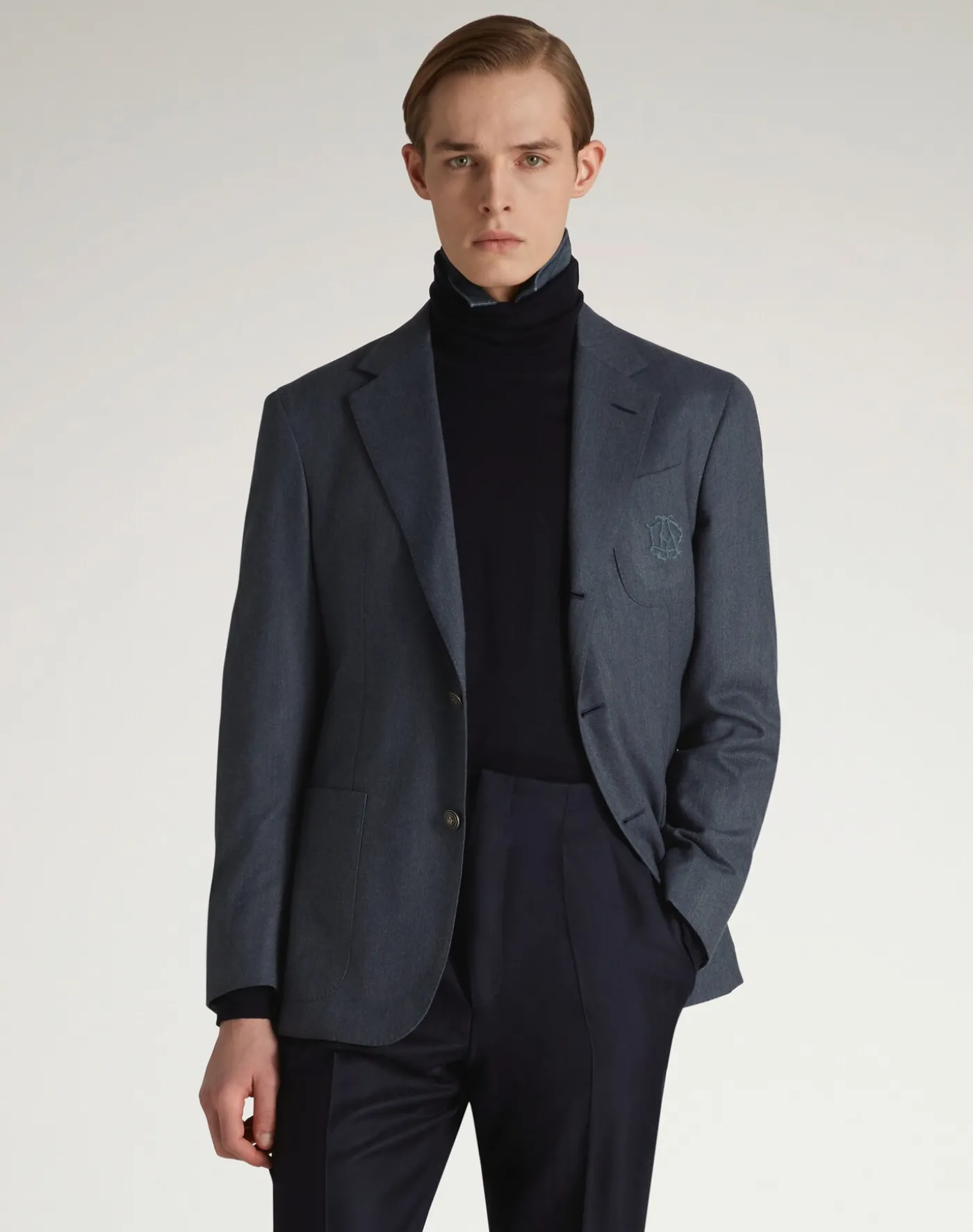 Superfine Merino Wool Flannel Cavendish Jacket