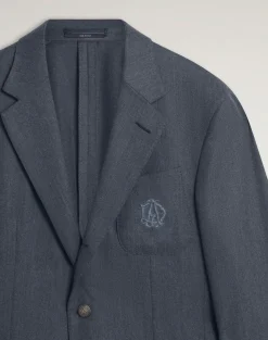 Superfine Merino Wool Flannel Cavendish Jacket