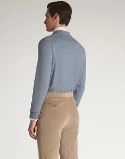 Superfine Virgin Merino Wool Long Sleeve Shirt