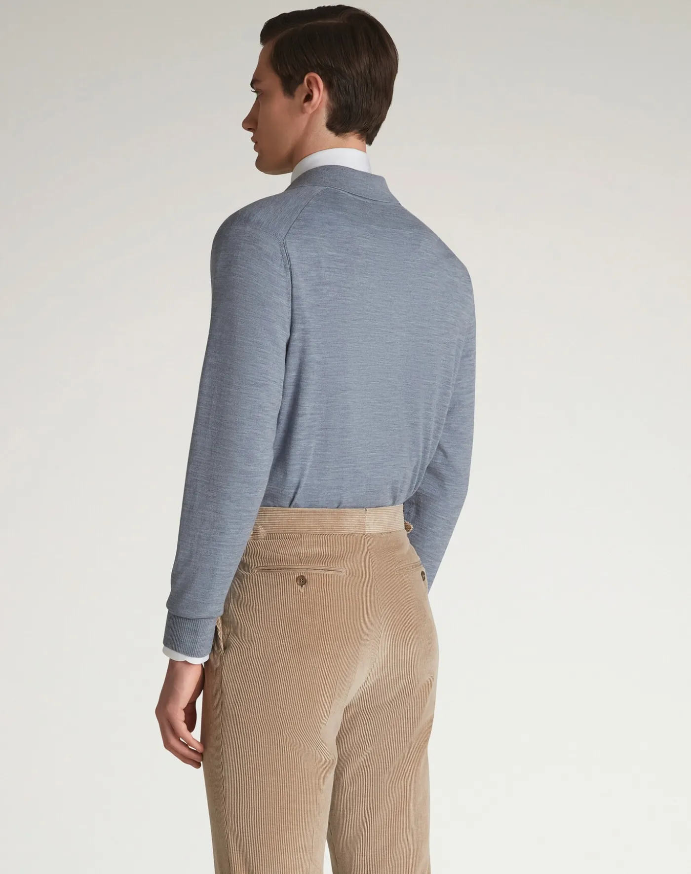 Superfine Virgin Merino Wool Long Sleeve Shirt