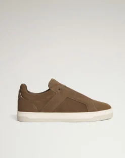 Tailored Suede Sneakers