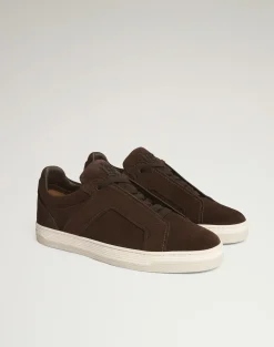 Tailored Suede Sneakers