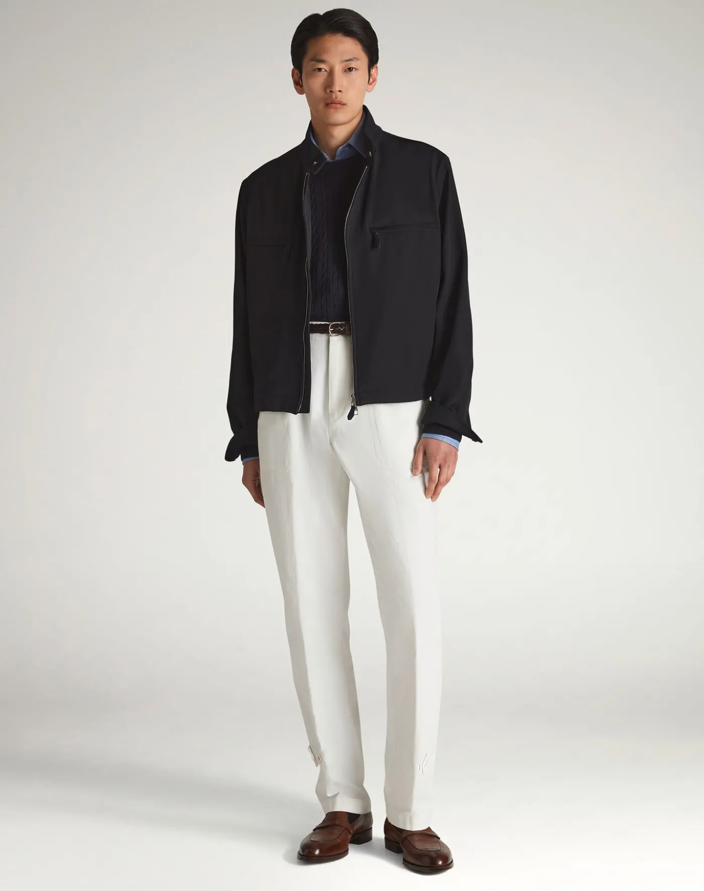 Technical Wool Racing Blouson