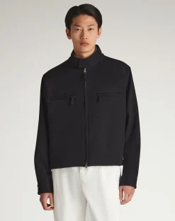 Technical Wool Racing Blouson
