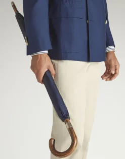 Wooden Handle Long Umbrella