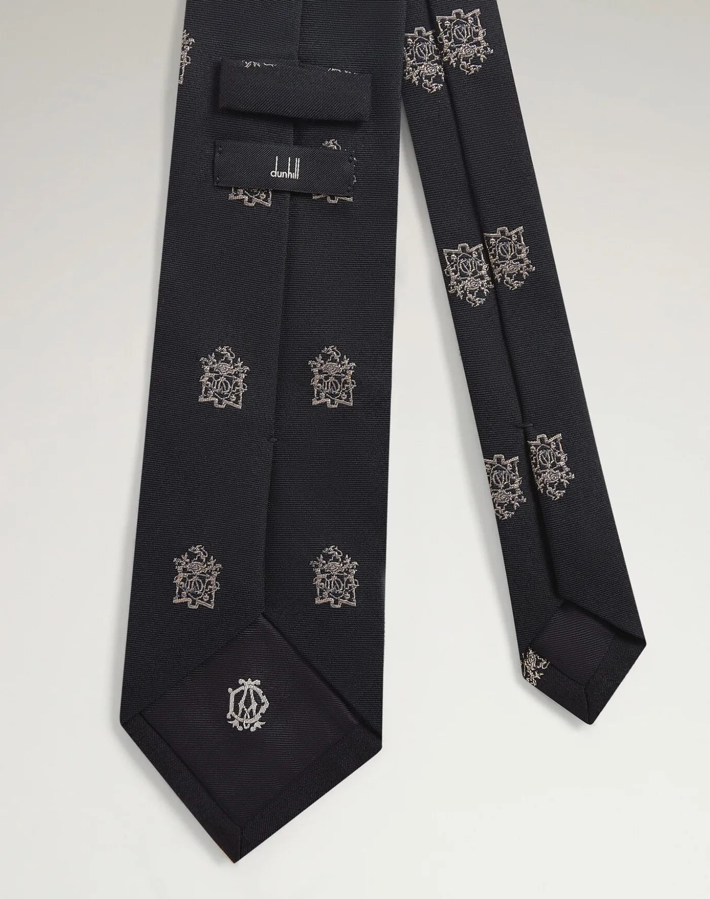 Wool Silk Armorial Neats Tie