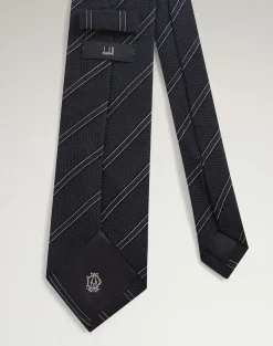 Wool Silk Stripe Tie