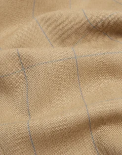 Wool Twill Windowpane Check Bourdon Sports Coat
