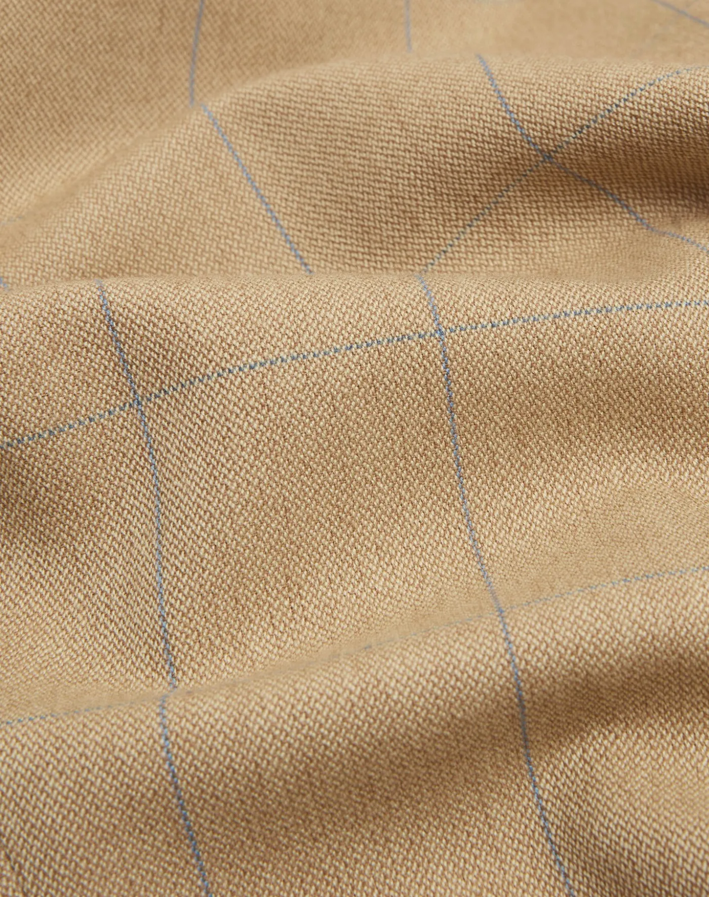 Wool Twill Windowpane Check Bourdon Sports Coat