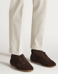 Davies Automotive Suede Sneakers