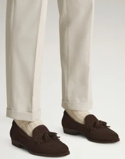 Mount Kiltie Suede Loafers