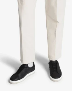 Tailored Leather Sneakers