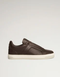 Tailored Leather Sneakers