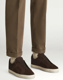 Tailored Suede Sneakers